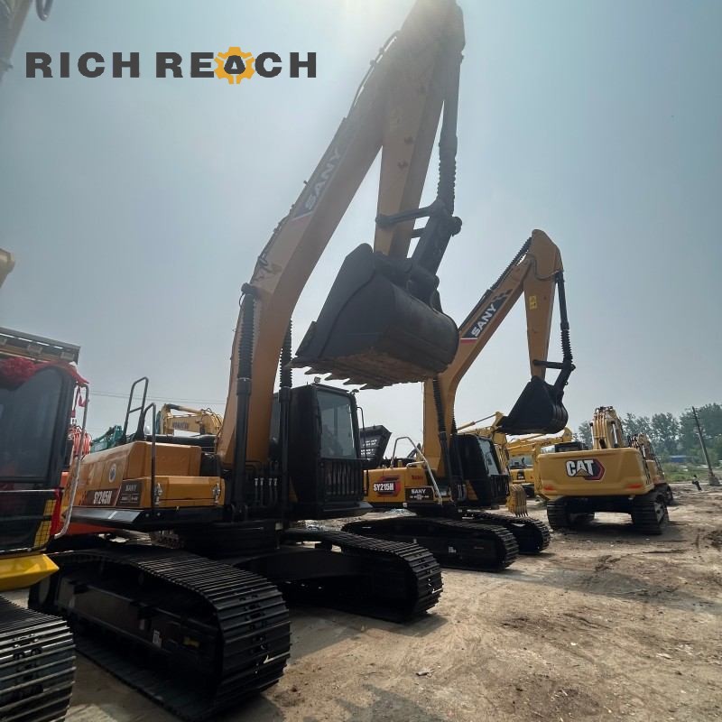 Engine compartment of a 2020 SANY 245H excavator, priced at $34,722